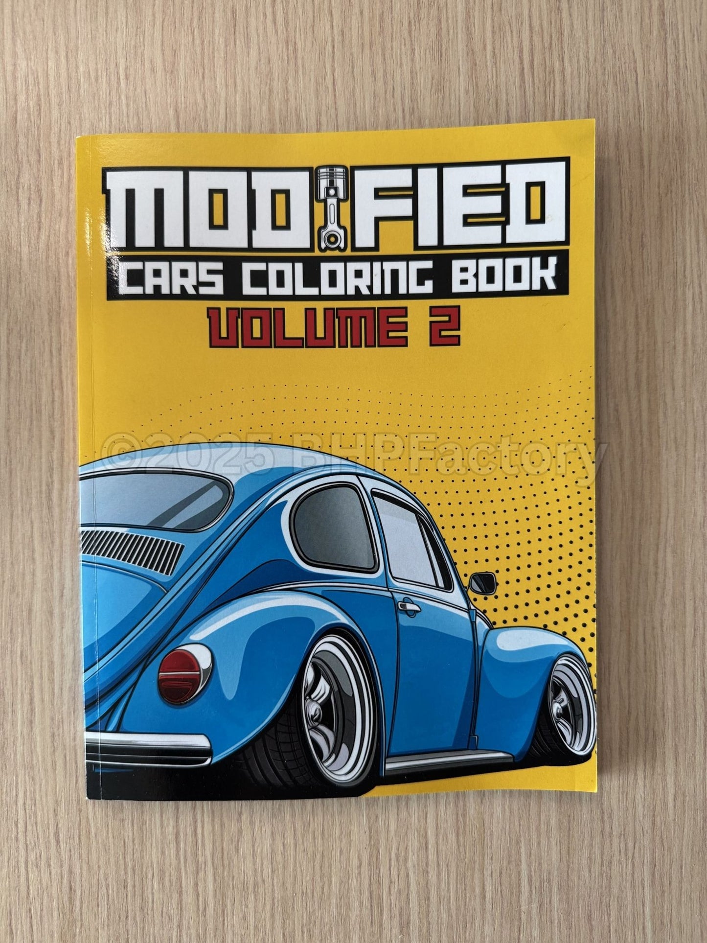Modified Cars Coloring Book Volume 2
