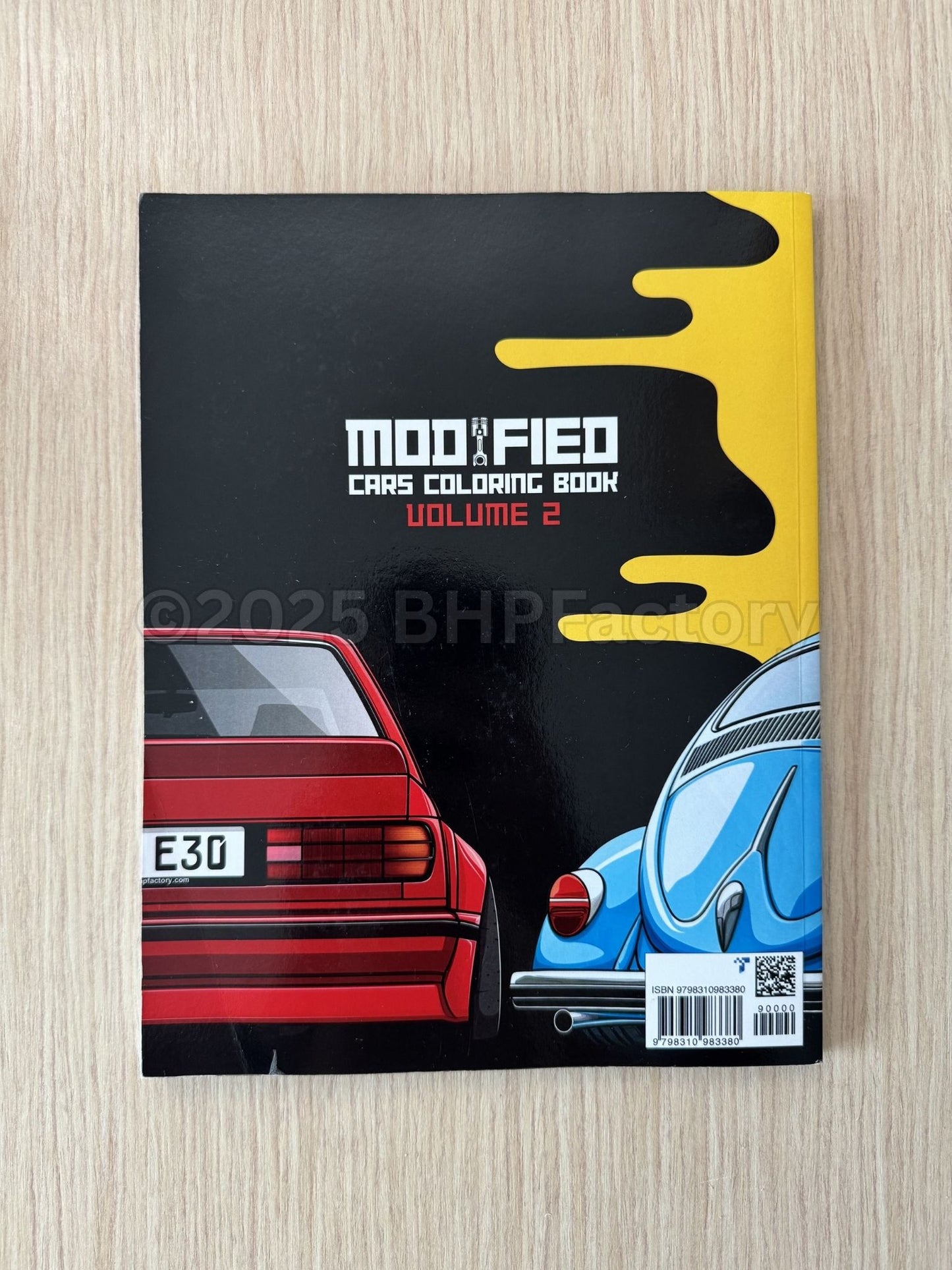 Modified Cars Coloring Book Volume 2