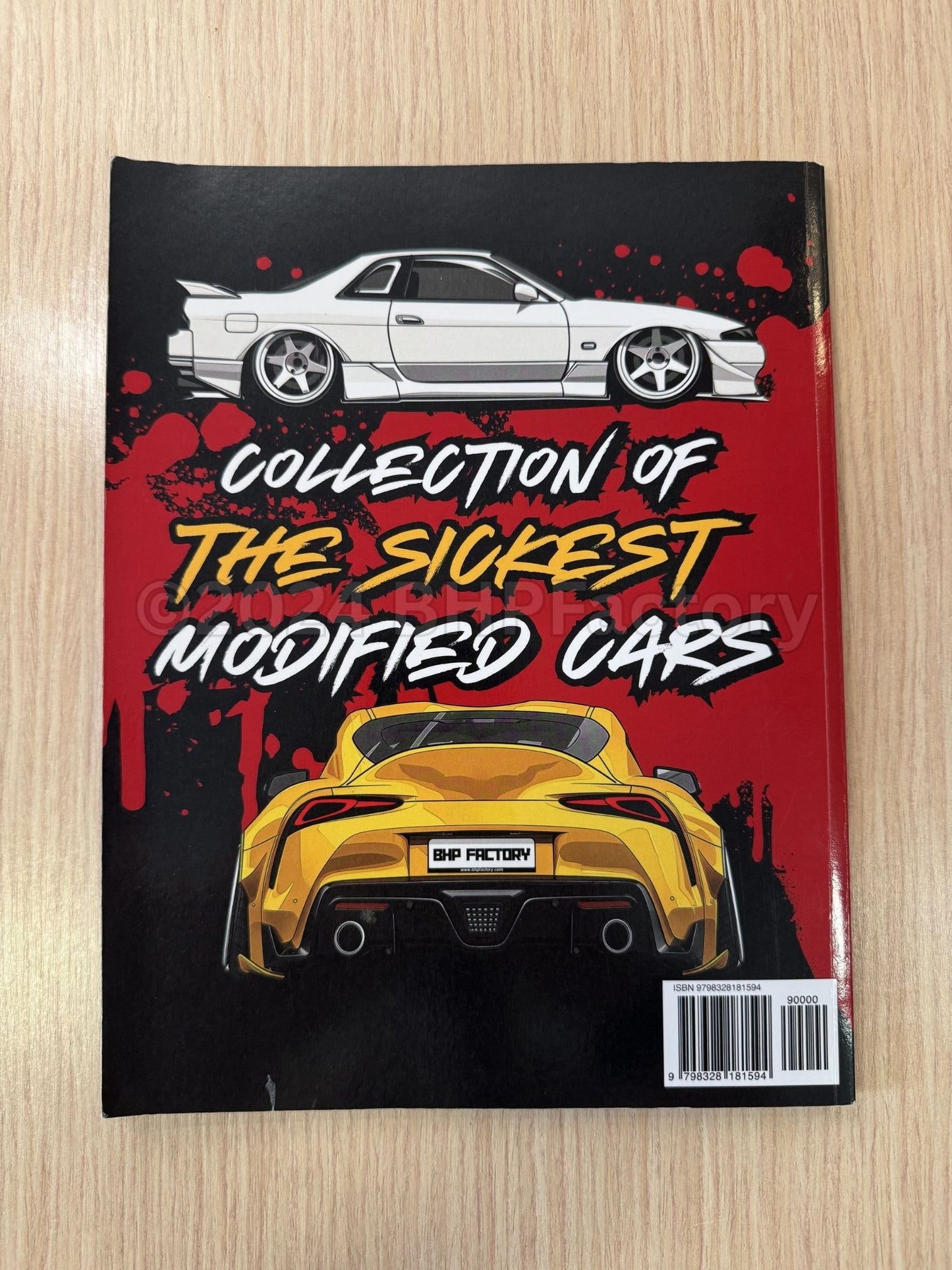 Modified Cars Coloring Book