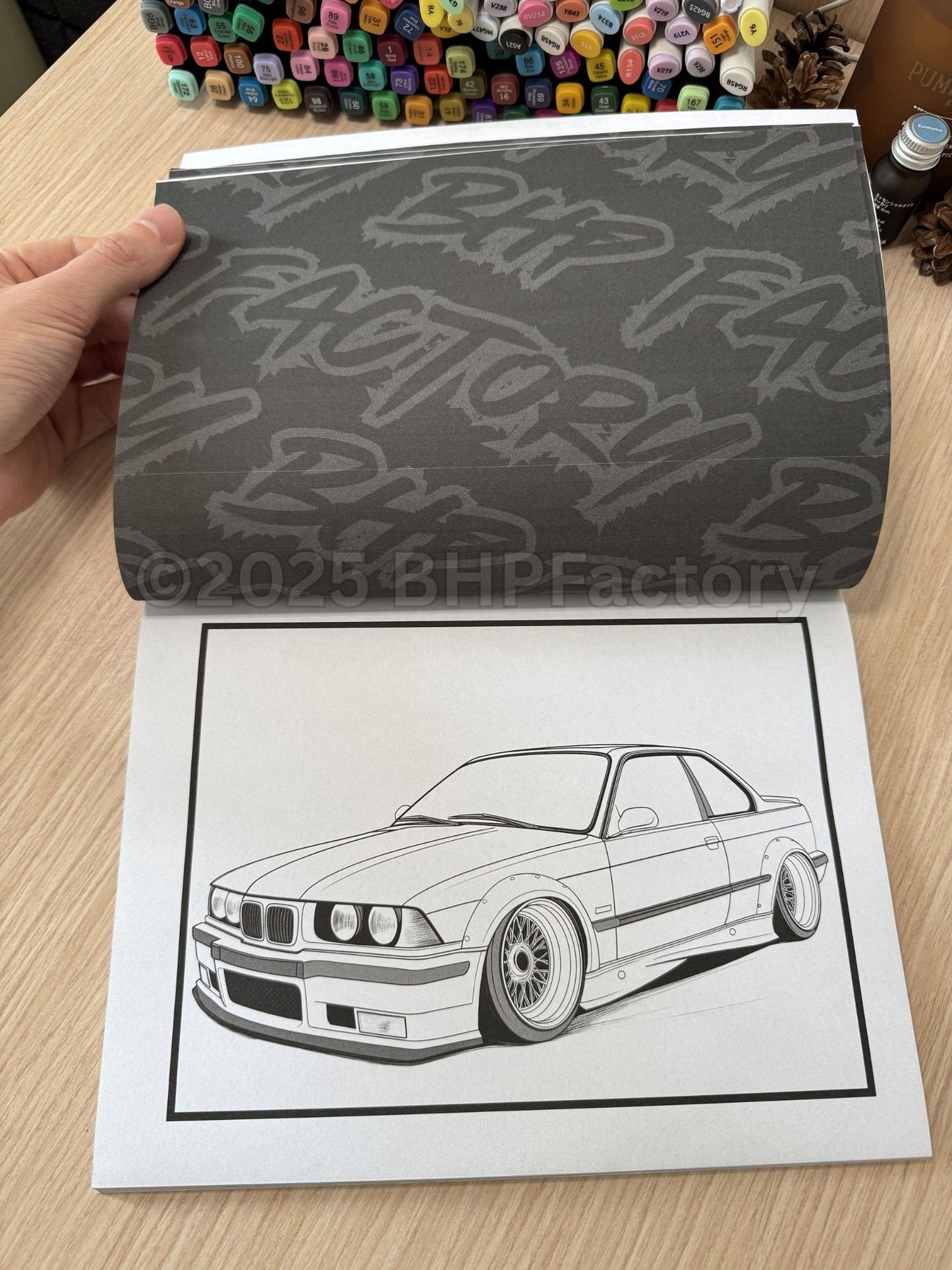 Modified Cars Coloring Book Volume 2