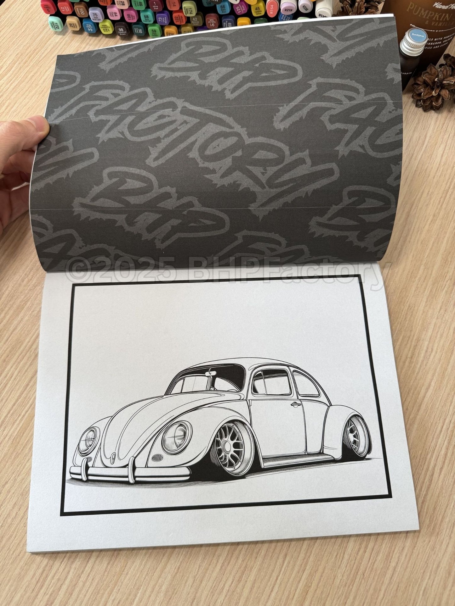 Modified Cars Coloring Book Volume 2