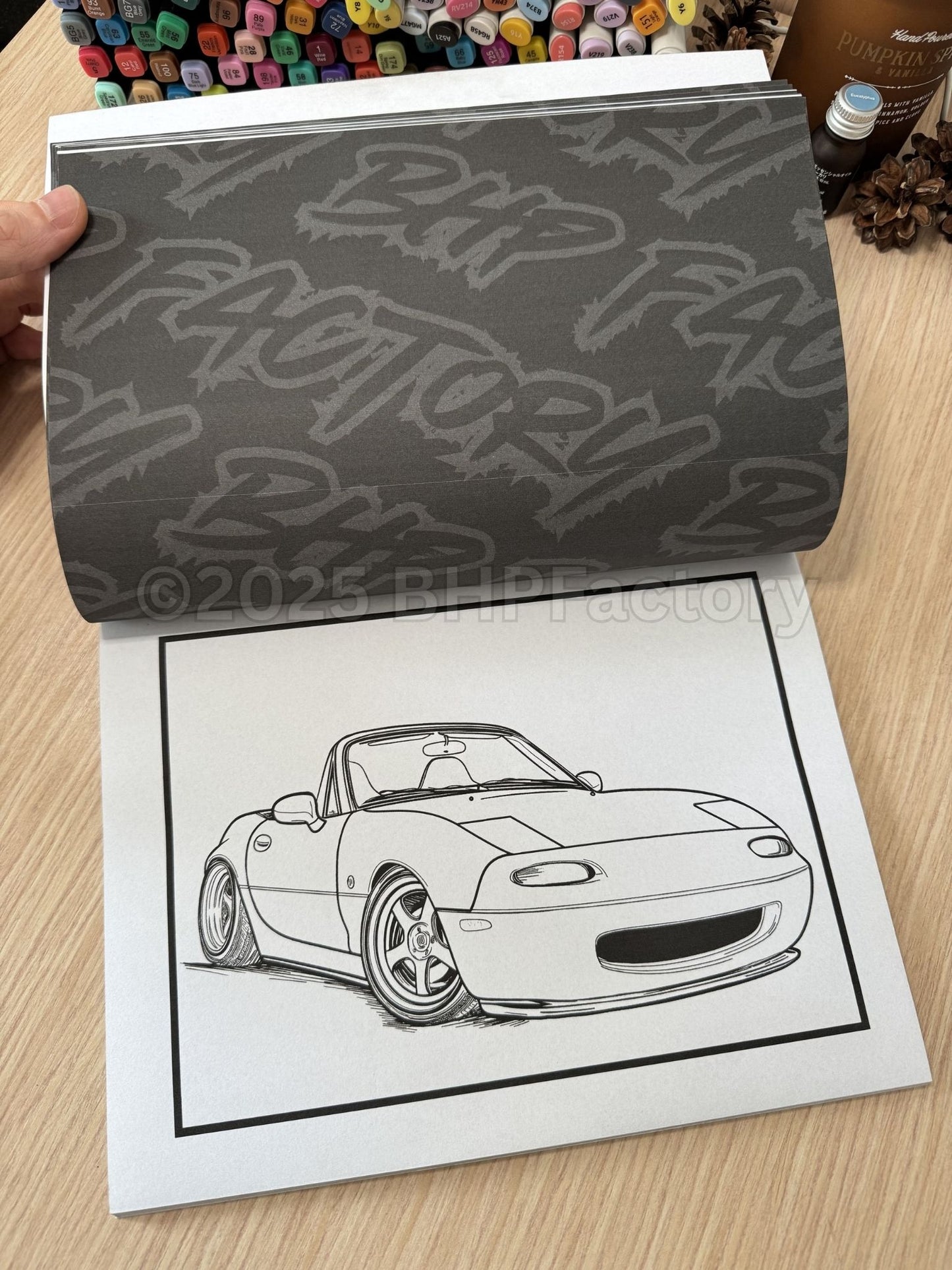 Modified Cars Coloring Book Volume 2