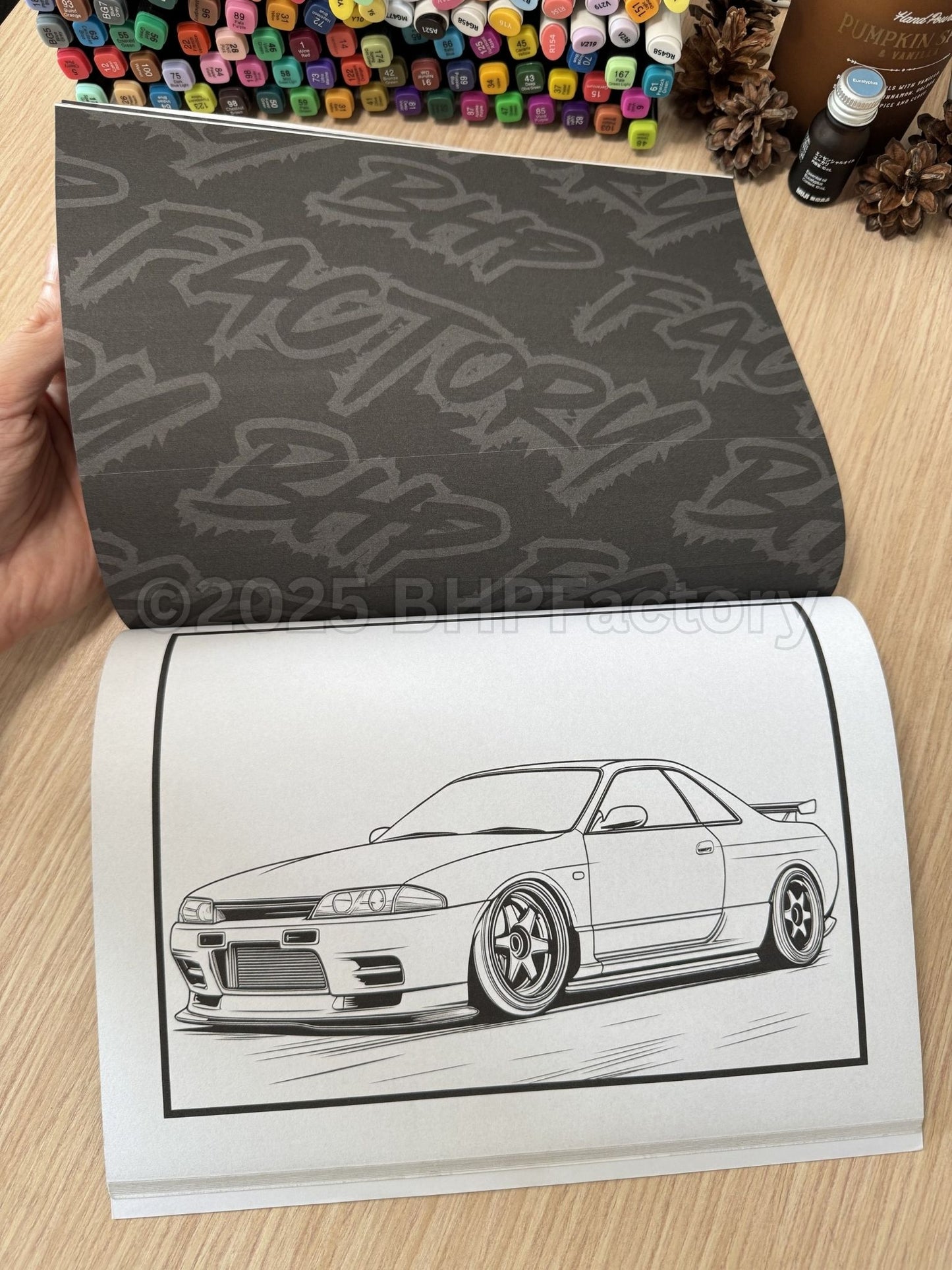 Modified Cars Coloring Book Volume 2