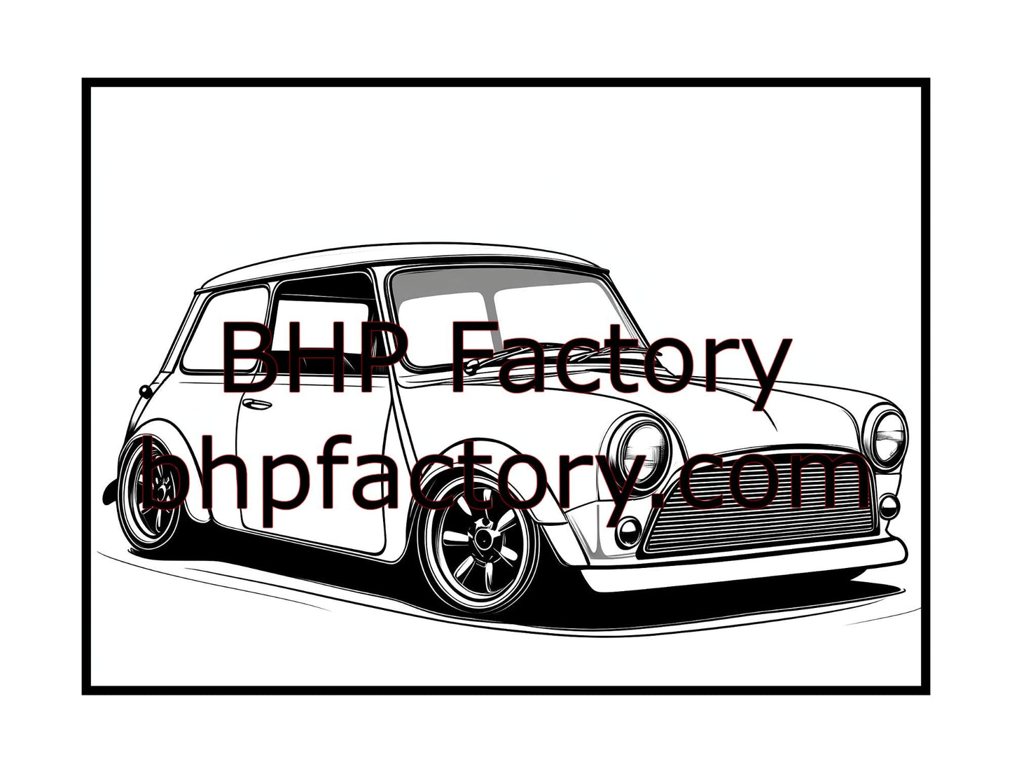 Modified Cars Coloring Book Volume 2 (PDF - Digital Download [50 Pages])